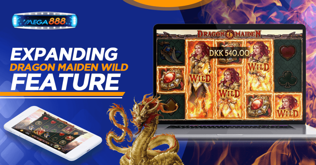 Expanding Dragon Maiden Wild Feature